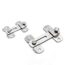Left steel stainless steel large surface-mounted bolt. Door Latch. plug. Door bolt anti-theft buckle insurance bolt sliding door hasp door plug