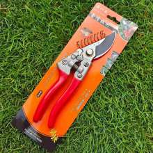 Hengyi wooden 8-inch garden shears with aluminum handle, labor-saving fruit branch shears, fruit tree thick branch shears, garden shears