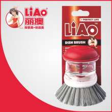 Kitchen wash pot brush. Creative pressing type automatic liquid adding brush pot brush. Multi-purpose dishwashing brush decontamination cleaning brush