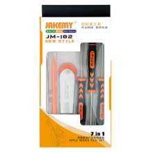 JAKEMY JM-I82 7 in 1 mobile phone repair and disassembly tool screwdriver set crowbar sucker screwdriver