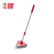Triangle flat mop. The telescopic rod children's mini flat mop chenille mop. Car wash mop