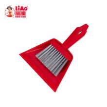 New plastic mini broom and dustpan set. Household cleaning brushes. broom . Desktop scan computer keyboard brush department store