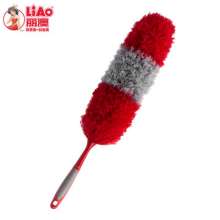 Microfiber dusting duster. Round head bendable feather duster for household car dust removal. Duster