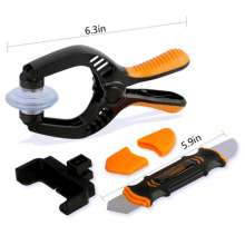 JM-OP14 Mobile phone LCD screen opening pliers, suction cup, stainless steel boot hardware tool set