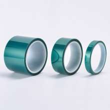 Green PET high temperature tape. Tape. Green silicone tape. Plating insulation baking varnish without residual glue pet green glue green high temperature glue