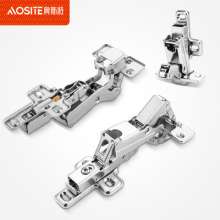 Detachable 165 degree special-shaped hinge, hydraulic damping cushion, special angle of furniture hinge