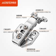 Quick assembly metal aluminum frame door hydraulic damping hinge detachable detachable buffer hinge