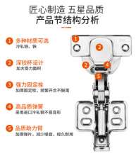 40 cup hydraulic damping hinges for 25 thick door panels, hardware hinges for special fixed doors