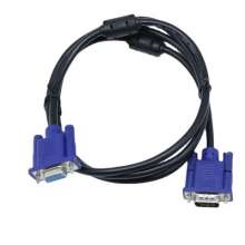 vga cable 3+5 male to female 1.5m computer monitor signal extension cable. vga line projector connection line. Computer cable