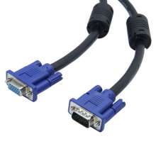 1.5M meter male to female 3+6 data cable computer cable. Male to female VGA cable. Signal cable HD projector cable