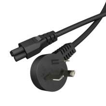 National standard three-hole plum blossom tail power cord. 0.75 square oxygen-free copper computer adapter. Notebook charging cable