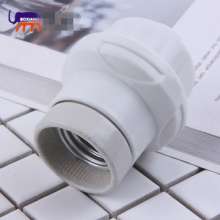Manufacturer Suspended e27 screw lamp holder lamp holder Ceramic threaded lighting chandelier e27 lamp holder
