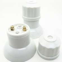 Self-produced bell mouth E27 screw chandelier lamp holder raw material bakelite lamp holder lamp holder hardware small household appliances