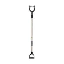 Explosion-proof catcher Stainless steel anti-riot foot fork. Steel fork. School outdoor security guard with lock campus capture equipment retractable