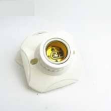 Ceramic flat lamp holder e27 lamp holder 86 ceramic lamp holder LED decoration lamp holder accessories lamp holder
