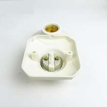 Ceramic flat lamp holder e27 lamp holder 86 ceramic lamp holder LED decoration lamp holder accessories lamp holder