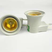 Portable E27 conversion lamp holder plug with lamp holder conversion lamp holder lamp holder plug lamp holder e27 lamp holder