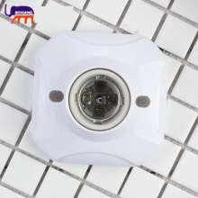 86 type threaded lamp holder ceramic flat lamp e27 ceramic lamp holder e27 lamp holder lighting 86 type screw lamp holder