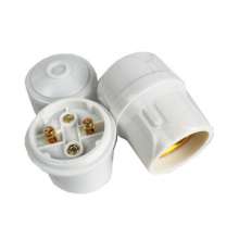Large terminal lamp holder e27 threaded lamp holder thickened electric jade powder lamp holder Zhongshan lamps and lanterns lighting accessories