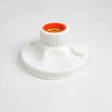 120mm lamp holder e27 threaded flat lamp holder LED unbreakable large copper pole wiring lamp holder manufacturer