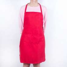 Strap advertising restaurant apron. Hotel customized basic apron with printed logo. Apron