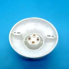 100mm wide e27 threaded lamp holder lighting lamp holder lamp holder round flat lamp Boxiang lamp holder manufacturer