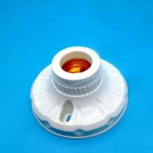 100mm wide e27 threaded lamp holder lighting lamp holder lamp holder round flat lamp Boxiang lamp holder manufacturer