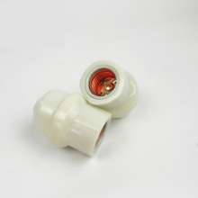 New structure ceramic chandelier project high temperature resistant E27 threaded chandelier lamp holder household energy saving e27 lamp holder accessories