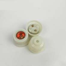New structure ceramic chandelier project high temperature resistant E27 threaded chandelier lamp holder household energy saving e27 lamp holder accessories