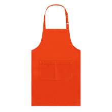 Japanese buckle canvas halter apron. Adjustable apron. Printed logo copper buckle waterproof apron
