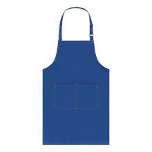 Japanese buckle canvas halter apron. Adjustable apron. Printed logo copper buckle waterproof apron