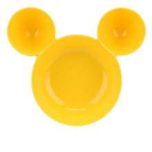 ins explosion model children's Mickey big head bowl rice bowl fruit. Dinner plate baby drop-proof children's tableware. Cartoon divided bowl children's bowl. Children's plate