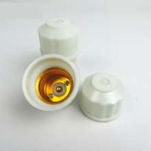 Milky white raw material lamp holder chandelier lamp holder high-power household decoration lamp holder hardware lamp holder lamp holder