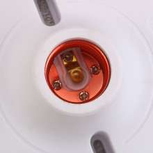 120mm wide e27 threaded lamp holder lamp holder household industrial lamp holder round flat lamp holder spot