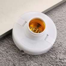 80 lamp holder e27 screw 80 lamp holder lamp holder household engineering round flat mounted high temperature lamp holder
