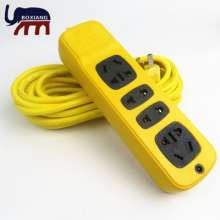 With line plug board dormitory household copper clip with line 14-hole socket high-power one-piece electrical power strip