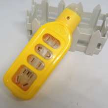 11-hole ground tow power strip socket high-power wiring board copper clip socket converter