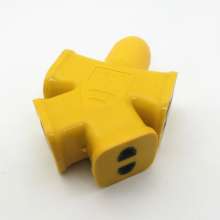 10-hole rubber-coated floor drag strip, double copper piece, copper clip socket, one-piece power socket converter