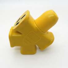 10-hole rubber-coated floor drag strip, double copper piece, copper clip socket, one-piece power socket converter