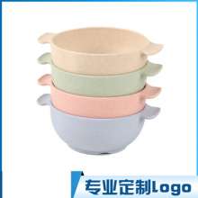 Children's bowl with wheat stalks. Cartoon children's food supplement bowl. Small gifts Anti-drop and anti-scalding wheat fragrant bowl. Baby rice bowl
