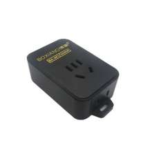 887 black 7-hole socket with tail jack 10A creative socket compact terminal block conversion plug
