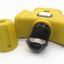 10-hole protective door copper clip ground drag high-power 3000W switch socket construction site power supply ground drag terminal block