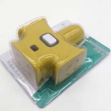 10-hole protective door copper clip ground drag high-power 3000W switch socket construction site power supply ground drag terminal block