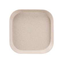 Wheat straw dish set. Household square spit bone dish garbage dish. Promotional gifts for cakes, fruits and saucers. plate
