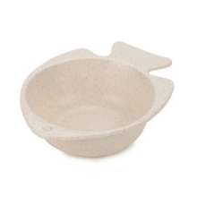 Wheat straw fish shaped bowl. Cute and creative children's rice husk food supplement bowl. Baby rice bowl anti-fall and anti-scalding small gifts. Bowl