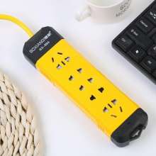 814 Pure Copper Wireless Wiring Board Boxiang Security Door Anti-shock Socket Converter 16-hole Smart Electric Row Socket