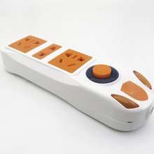 12-hole protection door switch socket creative car electric outlet refrigerator air conditioner 2500W