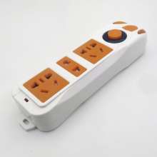 12-hole protection door switch socket creative car electric outlet refrigerator air conditioner 2500W