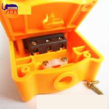Liner type three-wire connection bull head type pressure-proof explosion-proof row socket 3500W socket switch wiring board