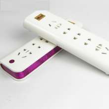Colorful 16-hole office power wiring power strip high-power converter power strip socket power strip